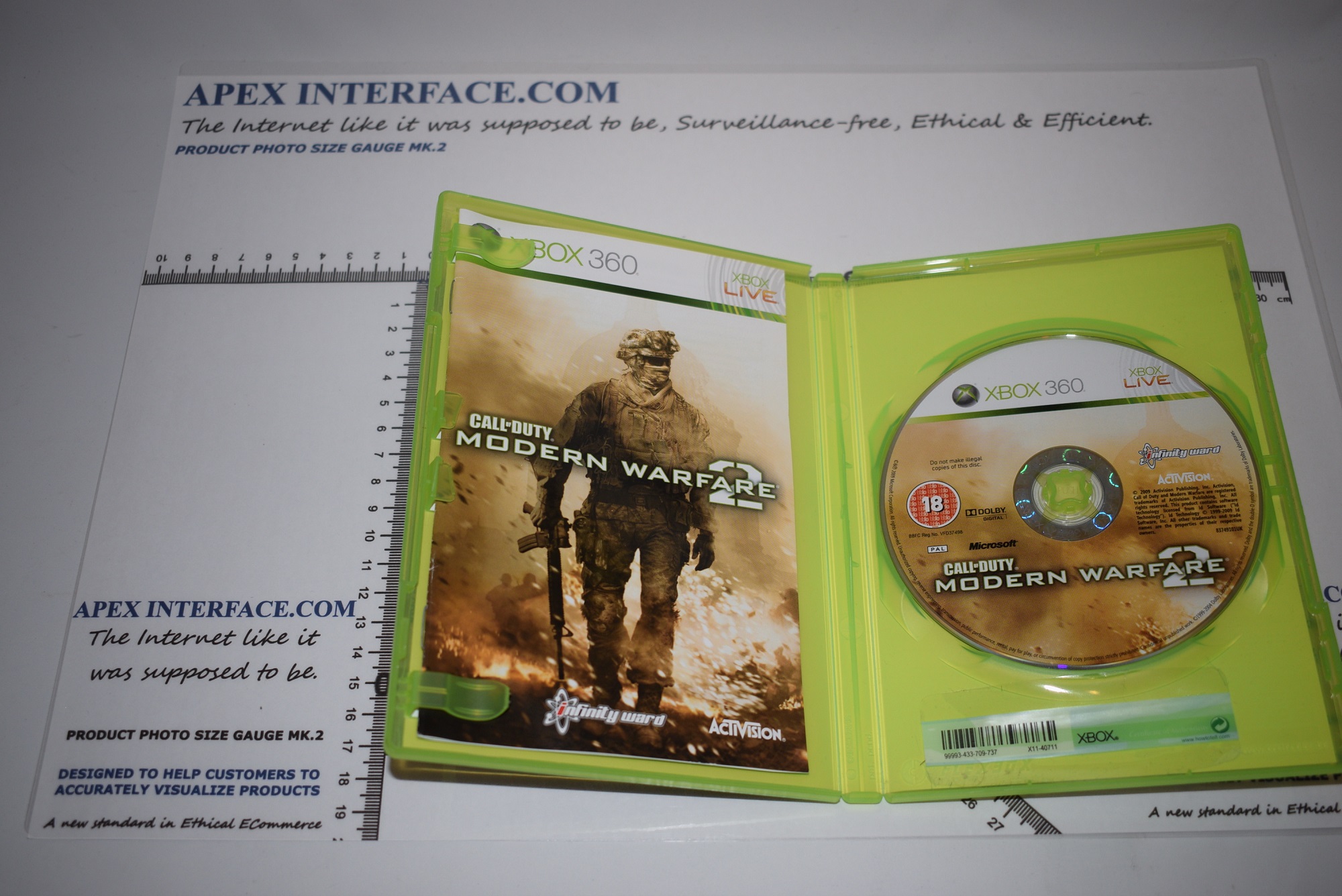 Call of Duty MW 2 xbox 360 disk