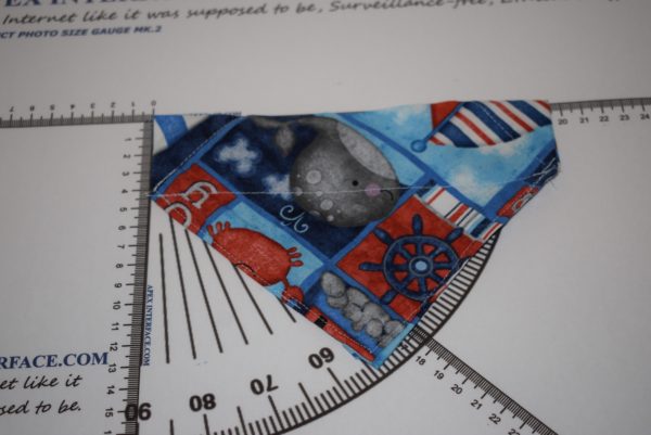Dog Collar Bandana - Sea Pattern - S - Image 3