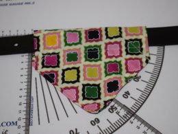 Dog Collar Bandana - Squares - XS