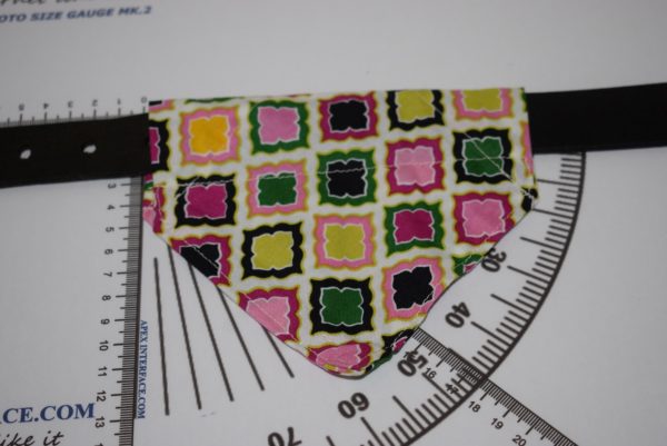 Dog Collar Bandana - Squares - XS