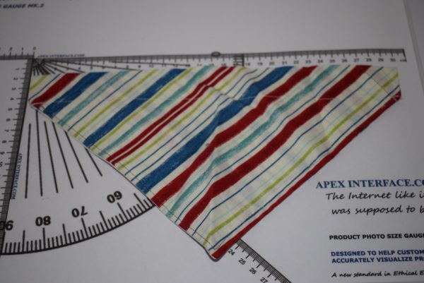Dog Collar Bandana - Stripey - L - Image 3