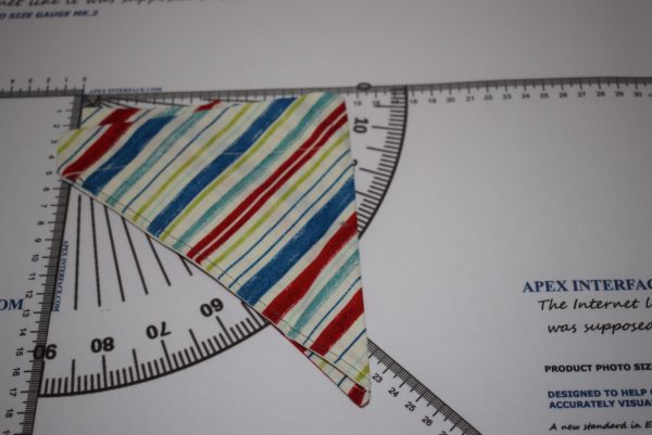 Dog Collar Bandana - Stripey - L - Image 4