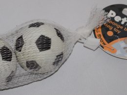 Dog Toy Football throwing rubber-Sponge x2