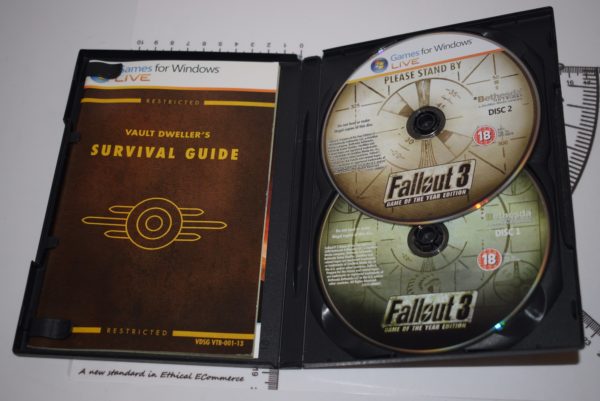 Fallout 3 Game of the year Edition PC disks