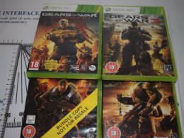 All Gears of War xbox 360 disks