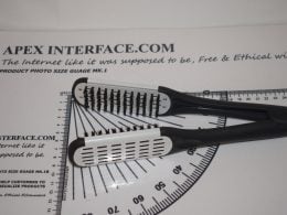 Manual Hair Straightening brush tongs.