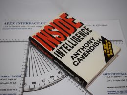 Inside Intelligence Anthony Cavendish cover book