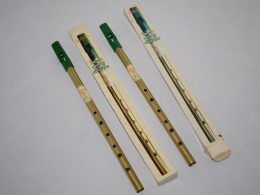 Irish Tin Penny Whistle D Note x2