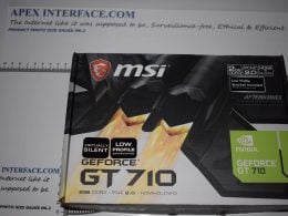 MSI GT 710 Compact Graphics Card