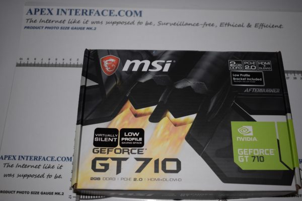 MSI GT 710 Compact Graphics Card