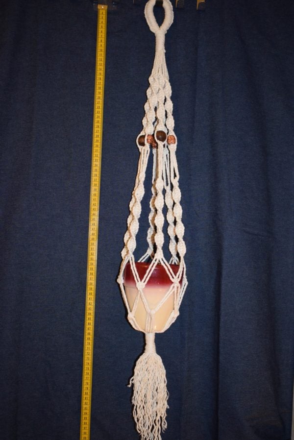 Macrame Hanger Wooden Beads