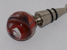 Venice Murano Glass Wine Bottle Stopper Cap