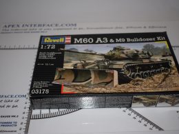 Revell M60A3 & M9 Bulldozer Kit 1:72