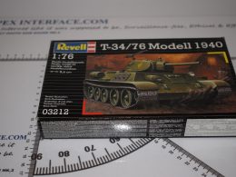 Revell T-34 76 Model 1940 1:76