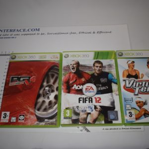 Sports Game Bundle Xbox 360 Fifa PGR