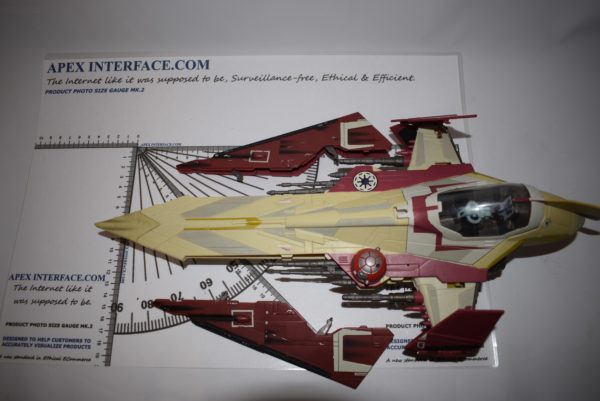 Star Wars Jedi Starfighter sections