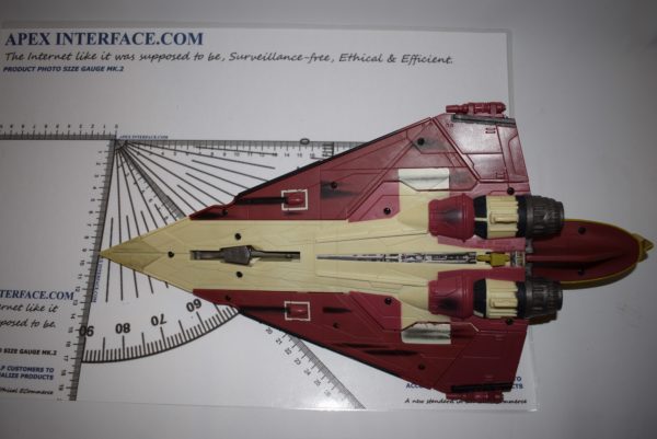 Star Wars Jedi Starfighter underneath