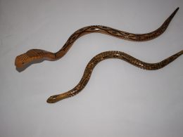 Ornamental Snakes x2 - Flexible Wooden design