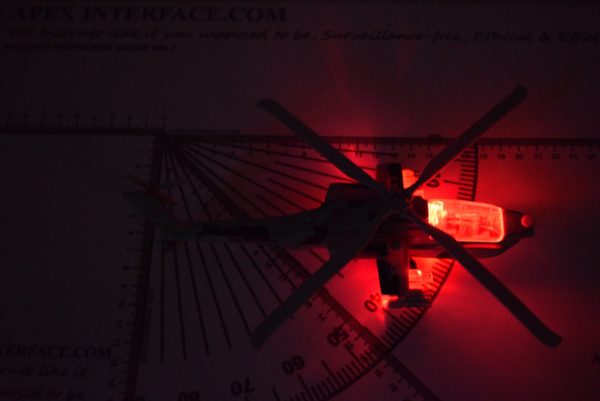 Apache Attack Helicopter Toy Lights