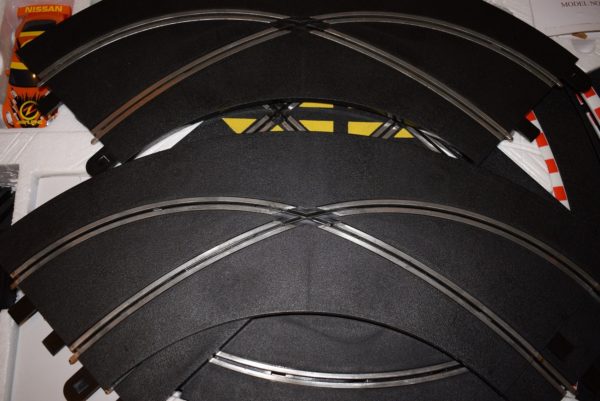 ScalexTric Power Slide Boxed Set tracks in box review