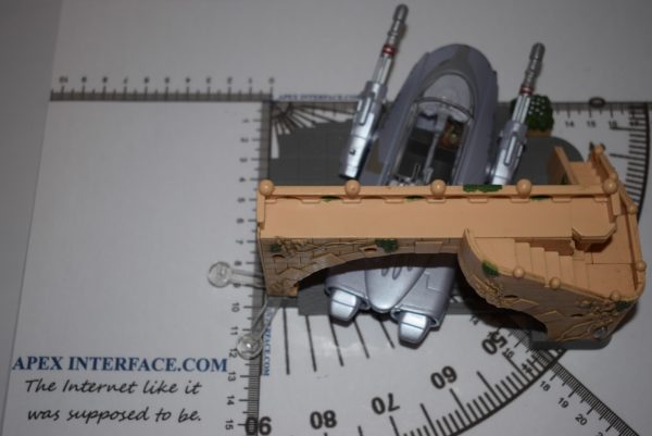 Star Wars Gian Speeder Naboo Street plastic set