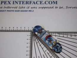Tech Deck Skateboard underside pattern