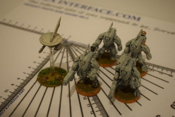 XV25 Stealth Battlesuits and Marker Drone