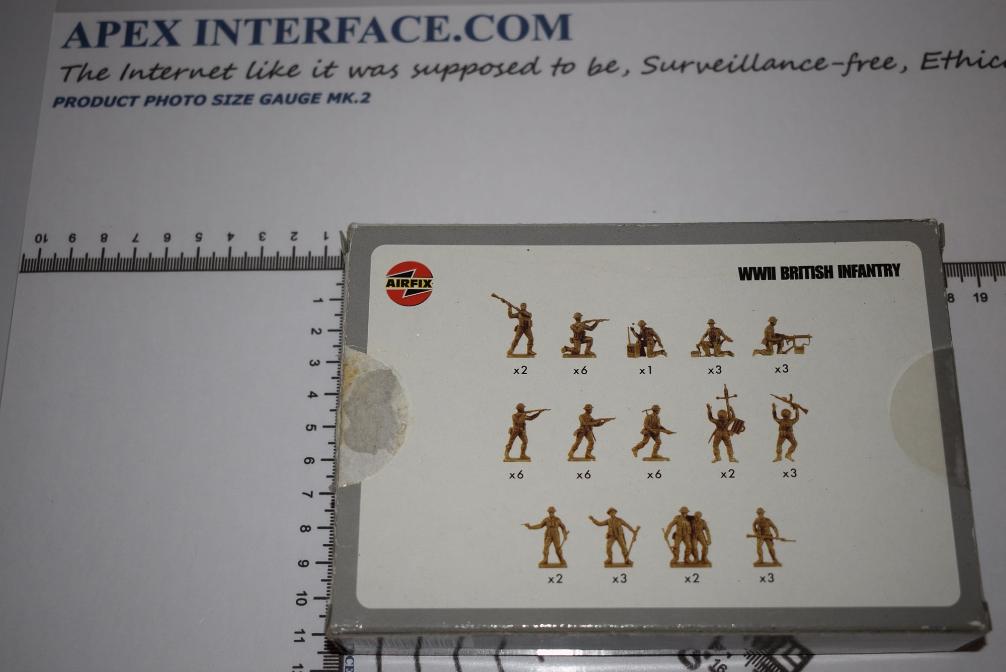 Airfix WWII British Infantry Box