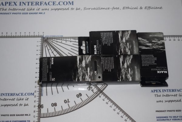 Black Ink Cartridges, CanonPixma Printer, PGI 5BK, x4.