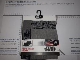 George - Star Wars ™ Disney - Men's 2 Pack Trunks M
