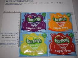 Hartley's Jelly - Twin packs Sugar Free x4