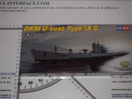Hobbyboss - Deutschland Kriegsmarine (DKM) U-Boat Type IXC 1700