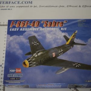 Hobbyboss - F-86F-40 Sabre Jet Fighter Model Kit 172