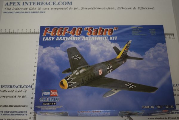 Hobbyboss - F-86F-40 Sabre Jet Fighter Model Kit 172