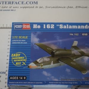 Hobbyboss - Heinkel He 162 Salamander Model Kit 172