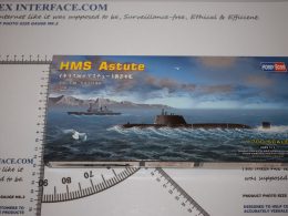 Hobbyboss - Royal Navy HMS Astute Attack Submarine 1700