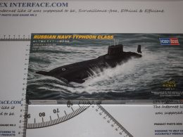 Hobbyboss - Russian Navy Typhoon Class Submarine 1700
