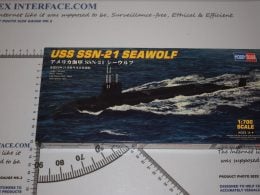 Hobbyboss - USS SSN-21 Seawolf Attack Submarine 1700