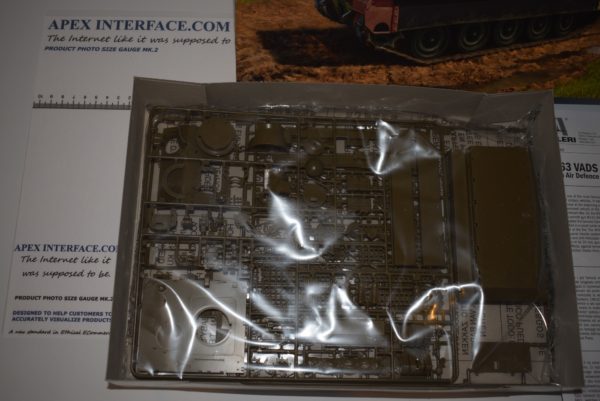 Italeri - M163 In Box Preview