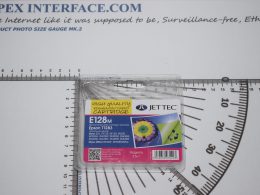 Jet Tec - Epson E128M Remanufactured Ink Cartridge Magenta. T1284