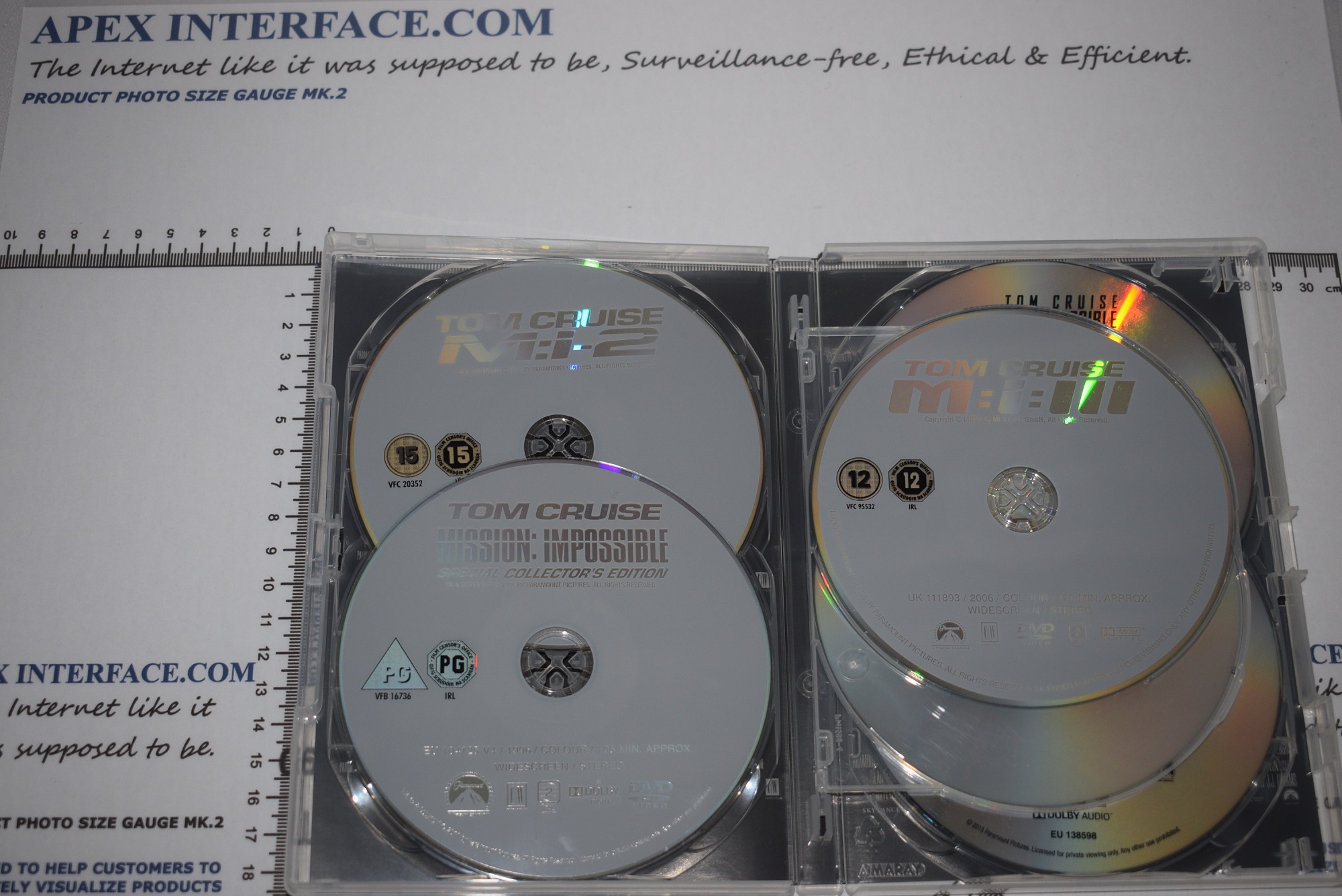 Mission Impossible Box Set 6 films