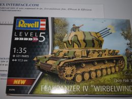Revell - Flakpanzer IV Wirbelwind 4x 2cm Flak 38. 135