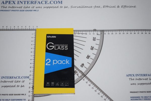 Sparin - Screen Protector Glass, Touch screen protector, 2 Pack.