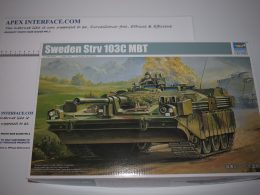 Trumpeter - Swedish S-Tank STRV 103C model Kit 1 35