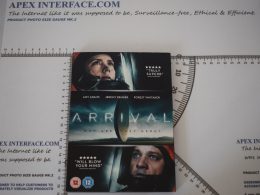 UFO video Arrival Film DVD, 2016.