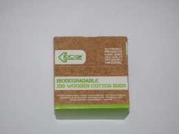 Biodegradable Wooden Cotton Buds x200 - Eco Connection