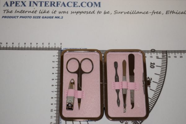 Gym Design Compact 5 piece Manicure Set