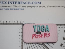 Gym Design Compact 5 piece Manicure Set - Yoga is for Posers
