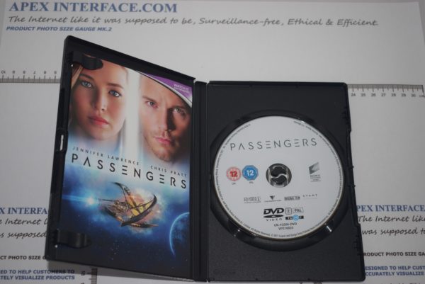 Passengers - Jennifer Lawrence Film DVD Disk