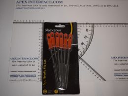 Blackspur 6pc needle file set